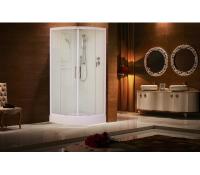 Кабина душевая 90х90 ESBANO ELEGANCIA ESW-90 СR (прозрачные) ESKW90СR