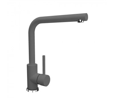 Смеситель для кухни Florentina ФАБИО 313.36H.1123.307, серый шёлк  Смеситель для кухни Florentina ФАБИО 313.36H.1123.307, серый шёлк