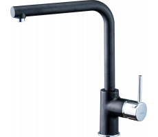 Смеситель для кухни Rivelato Vico Г-обр. D-35ммcromo  9021608 antracite cromo 