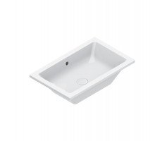 Раковина 0x37 встраиваемая или под столешницу Catalano Zero 124610001 белый 