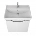Тумба под раковину подвесная Dreja Q(D) 60 см, белый