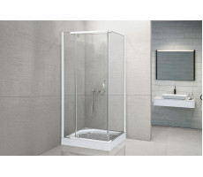 Душевой угол с поддоном Royal Bath  RB  HPV-T 90х90х213 (прозрачное) белый 