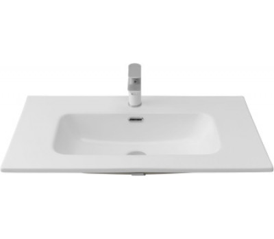 Раковина Aquanet Flat 80 белая матовая Раковина Aquanet Flat 80 белая матовая