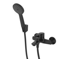 Смеситель для ванны черный IDDIS Ray RAYBL02i02  