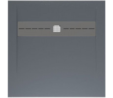 Душевой поддон Allen Brau Infinity 90x90 8.21001-BGM синий матовый 
