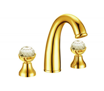 Смеситель для раковины на 3 отверстия IMPERIALE Presente Boheme 337 