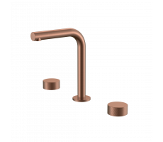 Смеситель на столешницу STICK SPIRALE на 3 отв. COPPER BRUSHED Boheme 152-CB.4 брашированная медь Смеситель на столешницу STICK SPIRALE на 3 отв. COPPER BRUSHED Boheme 152-CB.4 брашированная медь