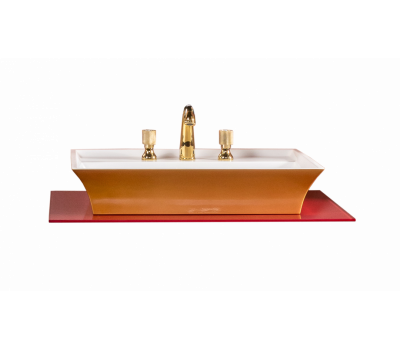 Столешница стекло Armadi Art 80см прямая бордо 853-080-BR 