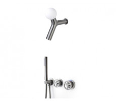 Душевой комплект встраиваемый ЛИБЕРТИ 5011GG-L графит Bronze de Luxe 