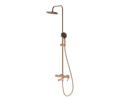 Душевая система со смесителем DQ Bonn браш.роз.золото DA1703733 Душевая система со смесителем DQ Bonn браш.роз.золото DA1703733