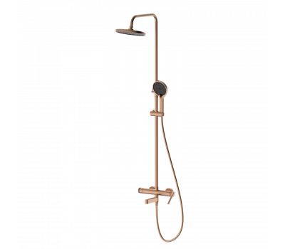 Душевая система со смесителем DQ Bonn браш.роз.золото DA1703733 