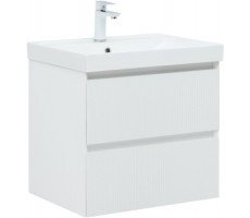 Тумба под раковину Aquanet Альтера 60 белый матовый 