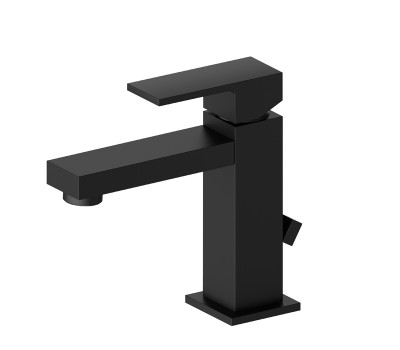 Смеситель для раковины Newform Ergo Q 66410.01.093 Черный матовый 