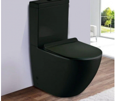 Унитаз напольный Ceramalux 2166 -1MB черный матовый Унитаз напольный Ceramalux 2166 -1MB черный матовый