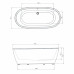 Ванна акриловая Aima Design TONDO 174х80 Отдельностоящая овальная белая 01тон17480 Ванна акриловая Aima Design TONDO 174х80 Отдельностоящая овальная белая 01тон17480