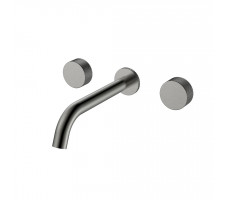 Смеситель из стены STICK TOUCH на 3 отв. Gun Metal Boheme 152-2-GM.2 графит матовый Смеситель из стены STICK TOUCH на 3 отв. Gun Metal Boheme 152-2-GM.2 графит матовый