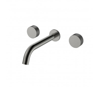                 Смеситель из стены STICK TOUCH на 3 отв. Gun Metal Boheme 152-2-GM.2 графит матовый 