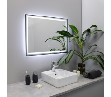 Зеркало FIXSEN с подсветкой LED прямоугольное 90х70 см графит FX-2090F 