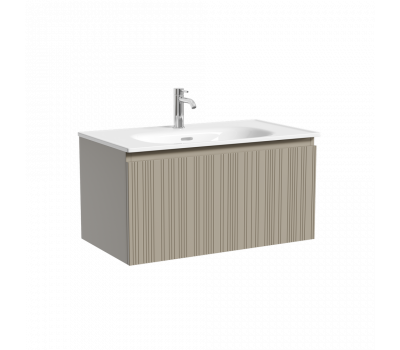 Тумба под раковину Sancos Код (Code) CD80GP 80x45x40 серая платина Тумба под раковину Sancos Код (Code) CD80GP 80x45x40 серая платина