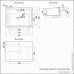 Раковина MELANA MLN-F60 белый 