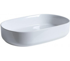 Раковина накладная Allen Brau Fantasy 55 4.11022.20 белый глянец 