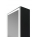Зеркало-шкаф CONTINENT Mirror Box black Led 400х1600 МВК050 
