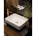 Смеситель для раковины AQUAme Siena AQM6214GG Золото 