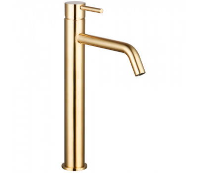 Смеситель для раковины AQUAme Siena AQM6214GG Золото 