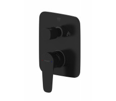 Встраиваемый смеситель 2-функц. Bravat PB8173218BW-2-ENG Черный 