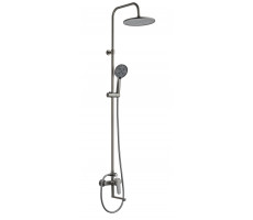 Душевая система со смесителем Lagos Gun Metal ST205LGGM ESKO 
