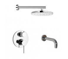 Комплект на 2 потребителя Cox PAINI, для ванны с верхним душем, хром 78CRSET26911BATHHEAD 