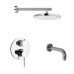 Комплект на 2 потребителя Cox PAINI, для ванны с верхним душем, хром 78CRSET26911BATHHEAD 