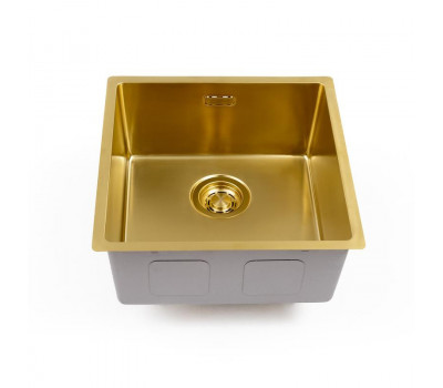 Кухонная мойка Grandex Aqua Optima 5011351, золото