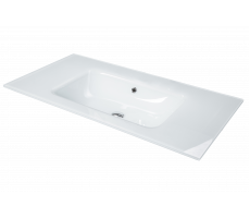 Столешница стекло Armadi Art 100см моноблок БЕЛАЯ 852-100-WH Столешница стекло Armadi Art 100см моноблок БЕЛАЯ 852-100-WH