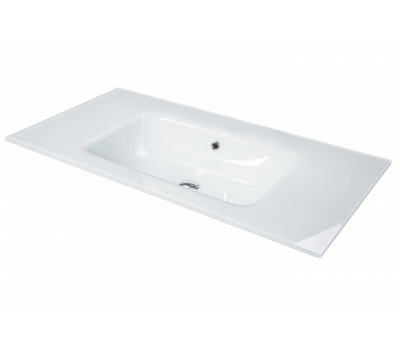 Столешница стекло Armadi Art 100см моноблок БЕЛАЯ 852-100-WH Столешница стекло Armadi Art 100см моноблок БЕЛАЯ 852-100-WH