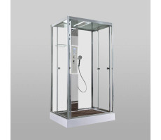 Душевая кабина AvaCan Z1912LEDMT Хром 