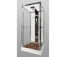 Душевая кабина AvaCan Z111MT с баней Хром 