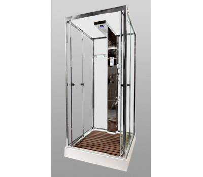 Душевая кабина AvaCan Z111MT с баней Хром 
