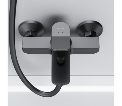 Смеситель для ванны и душа AM.PM X-Joy F85A10022 Черный 