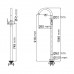 Смеситель для раковины WasserKRAFT Main 4100 4153 Хром 
