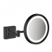 Косметическое зеркало Hansgrohe AddStoris 41790670 Черный матовый 