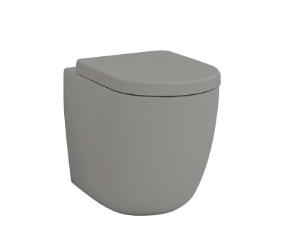 Унитаз безободковый, напольный приставной Artceram File 2.0 FLV005 15 00 Белый 