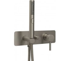 Смеситель для душа Allen Brau Priority 5.31009-BN (с внутренней частью) никель браш  Смеситель для душа Allen Brau Priority 5.31009-BN (с внутренней частью) никель браш