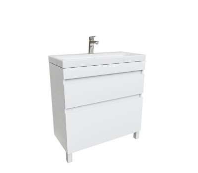 Тумба с умывальником 80 см IDDIS Zodiac ZOD8CBFi95K напольная с ящиками Тумба с умывальником 80 см IDDIS Zodiac ZOD8CBFi95K напольная с ящиками