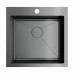 Мойка OMOIKIRI Akisame, размер 510*510*200, цвет-вороненая сталь 4973440 