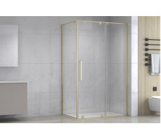 Душевой угол BERN-S RB120x90х195-T-GD (прозрачное) золото 