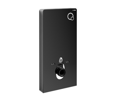 Пристенный модуль системы инсталляции для унитазов WasserKRAFT Naab 86 86TLT.040.PE.BL черный матовый 