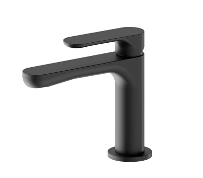 Смеситель для раковины Newform Linfa II 69412.01.093 Черный матовый 