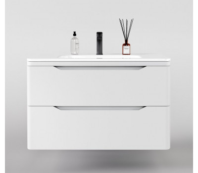 Тумба подвесная Style Line Марелла 90 (2 ящ.) Люкс антискрейтч белый матовый, PLUS СС-00002413 Тумба подвесная Style Line Марелла 90 (2 ящ.) Люкс антискрейтч белый матовый, PLUS СС-00002413