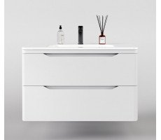 Тумба подвесная Style Line Марелла 90 (2 ящ.) Люкс антискрейтч белый матовый, PLUS СС-00002413 Тумба подвесная Style Line Марелла 90 (2 ящ.) Люкс антискрейтч белый матовый, PLUS СС-00002413